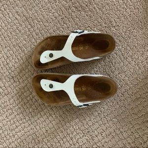 Birkenstock white sandal